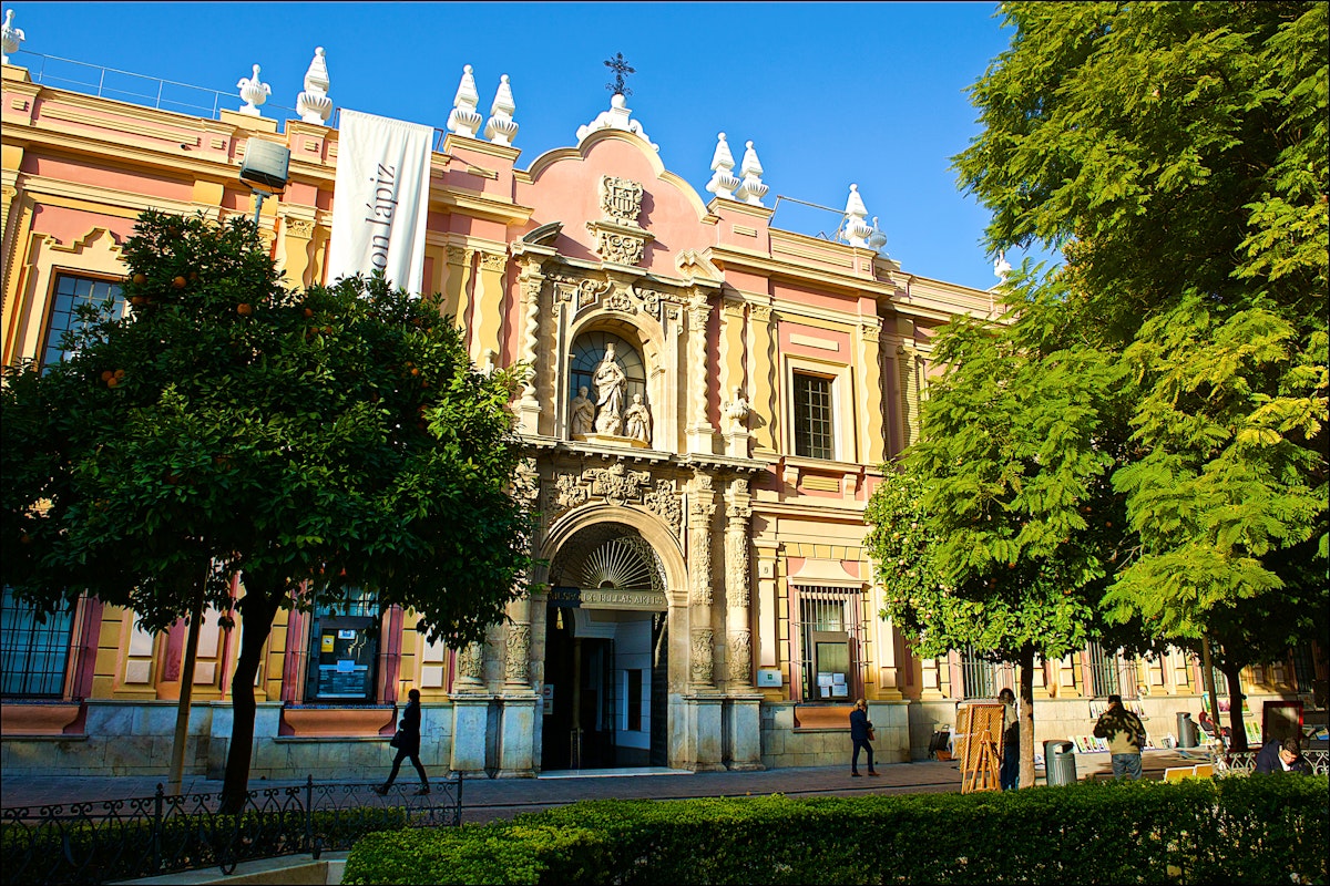 The Museum of Fine Arts of Seville or Museo de Bellas Artes de Sevilla. @Oliverouge 3/Shutterstock