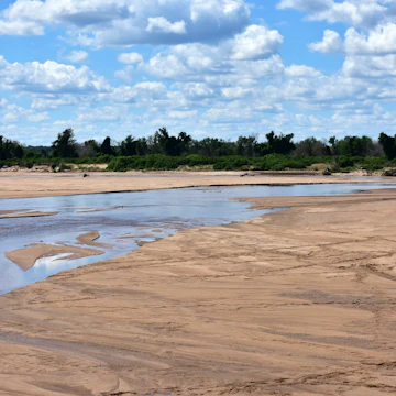 Crooks Corner, situated where South Africa, Zimbabwe and Mozambique borders meet.
