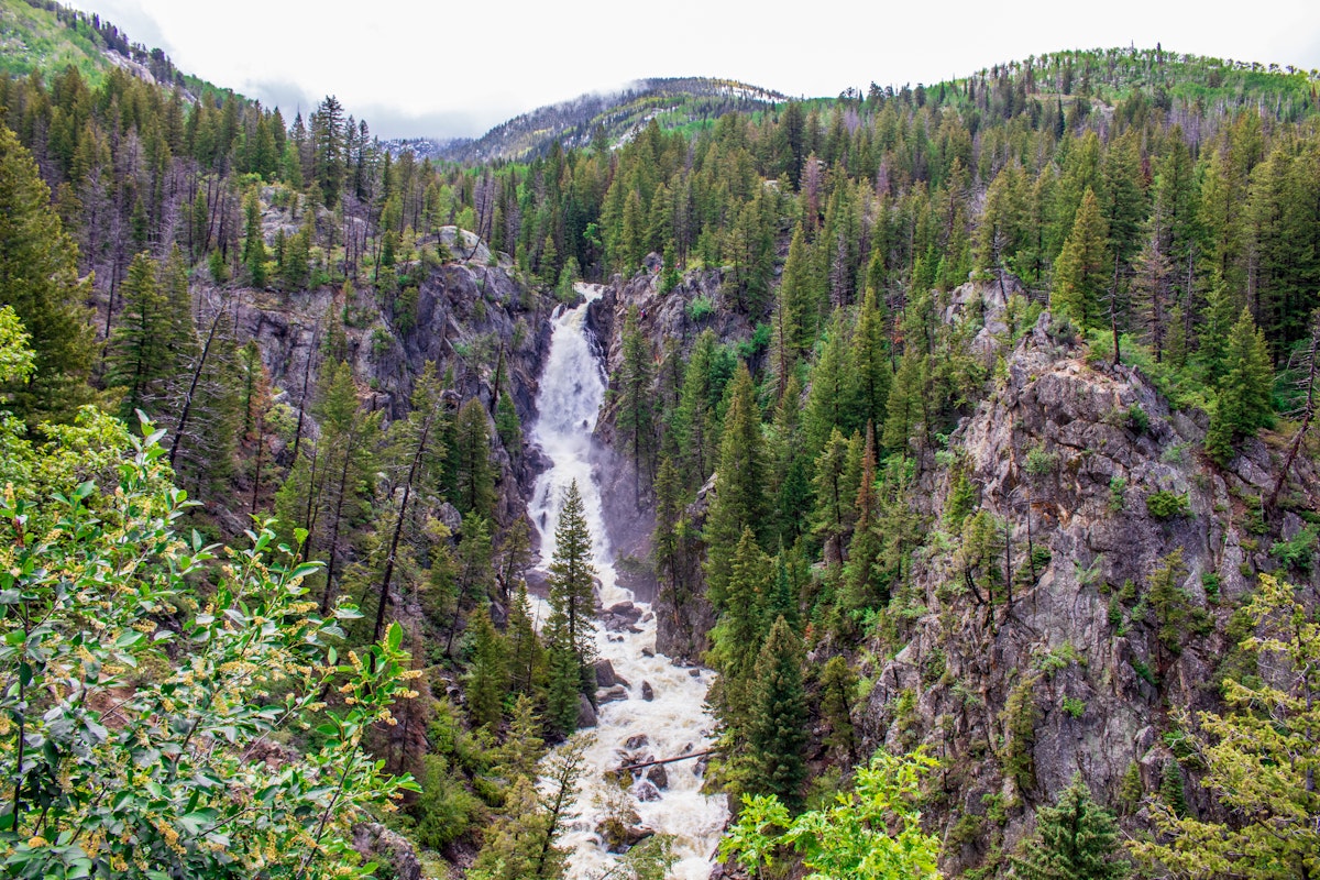 Fish Creek Falls. Waterfall near Steamboat Spring, Colorado.; Shutterstock ID 1444664363; your: Sloane Tucker; gl: 65050; netsuite: Online Editorial; full: POI
1444664363