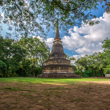Wat Umong Suan Phutthatham in Chiang Mai.