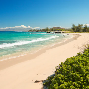 Makalawena Beach on Big Island Hawaii, USA, a beautiful remote white sand beach and turquoise water.; Shutterstock ID 1583199166; your: Sloane Tucker; gl: 65050; netsuite: Online Editorial; full: POI
1583199166