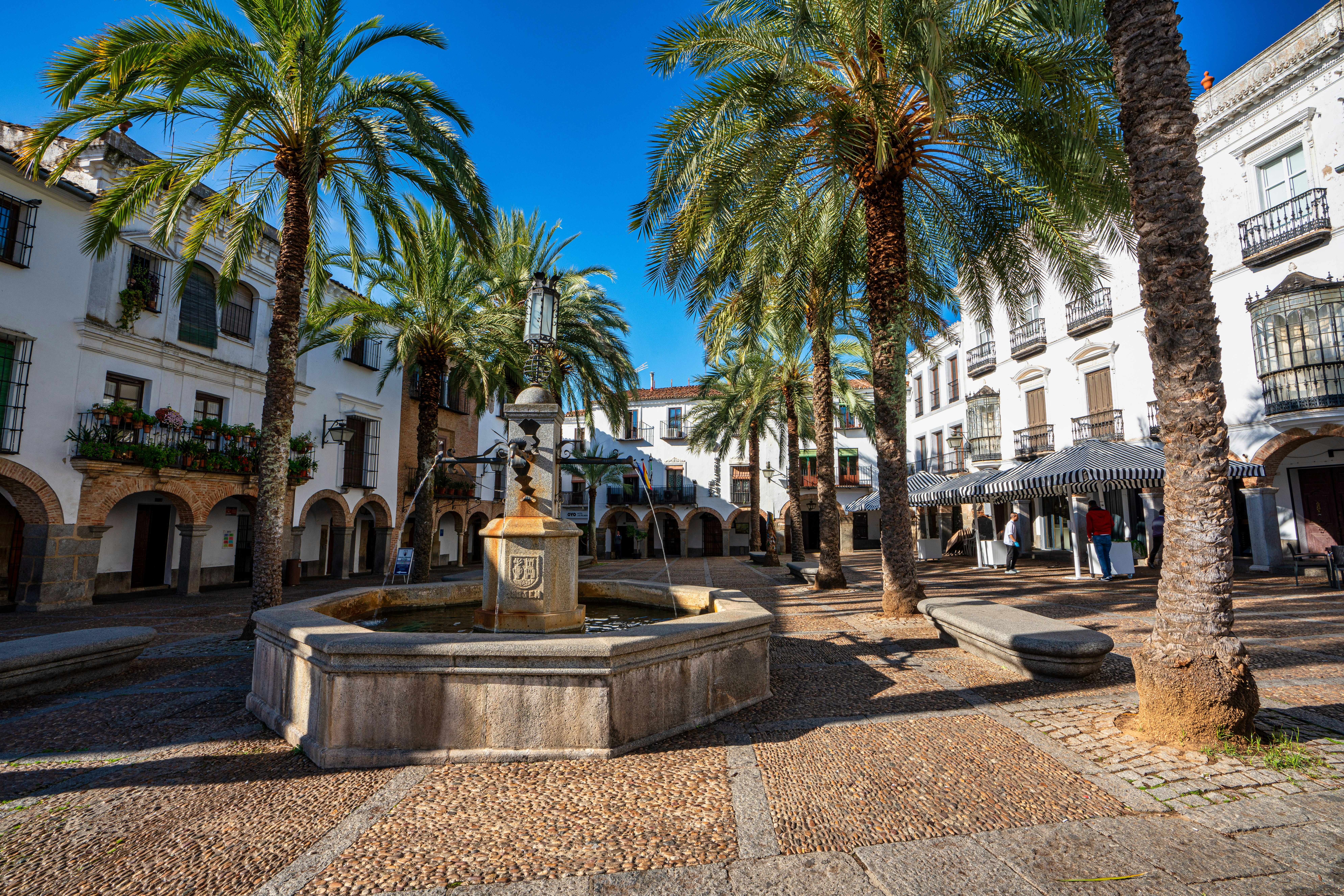 Plaza Grande in Zafra, Spain.