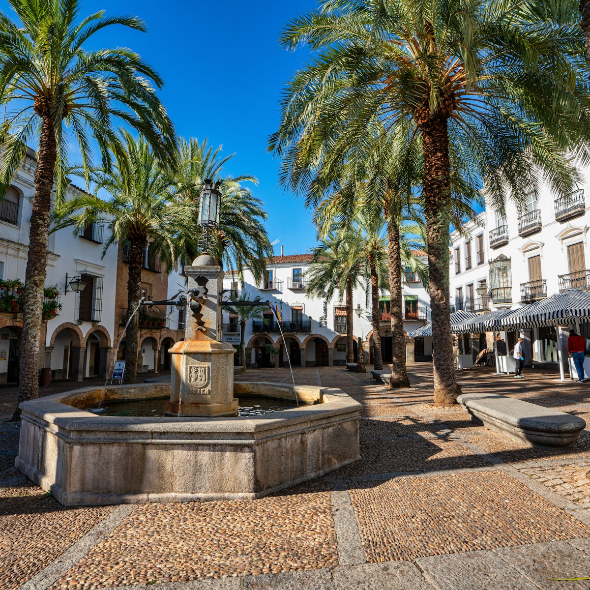 Plaza Grande in Zafra, Spain.