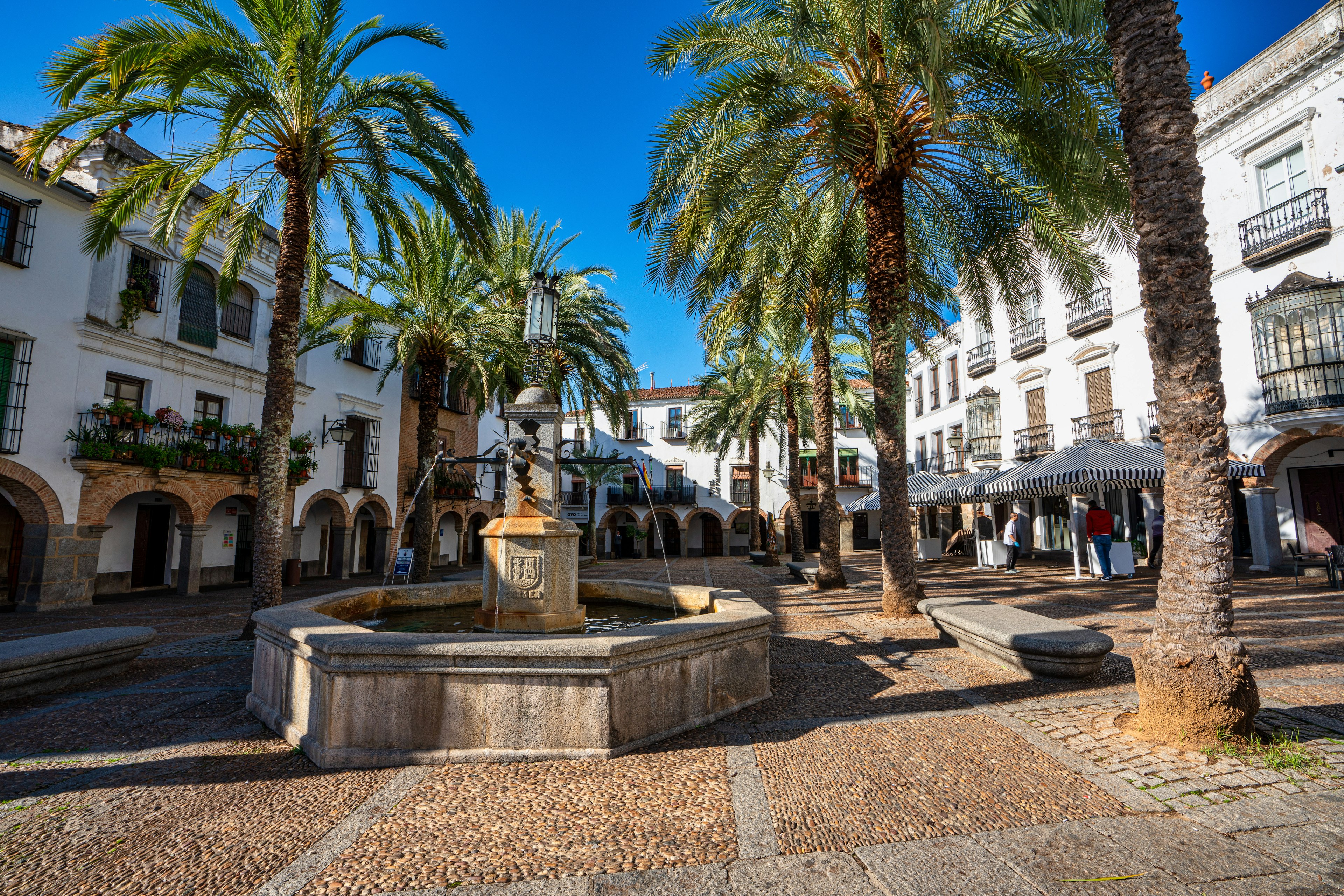 Plaza Grande in Zafra, Spain.