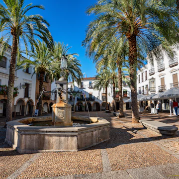 Plaza Grande in Zafra, Spain.