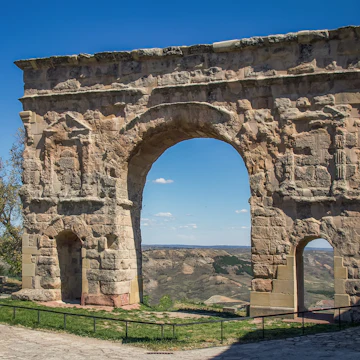 The Roman arch of Medinaceli.
