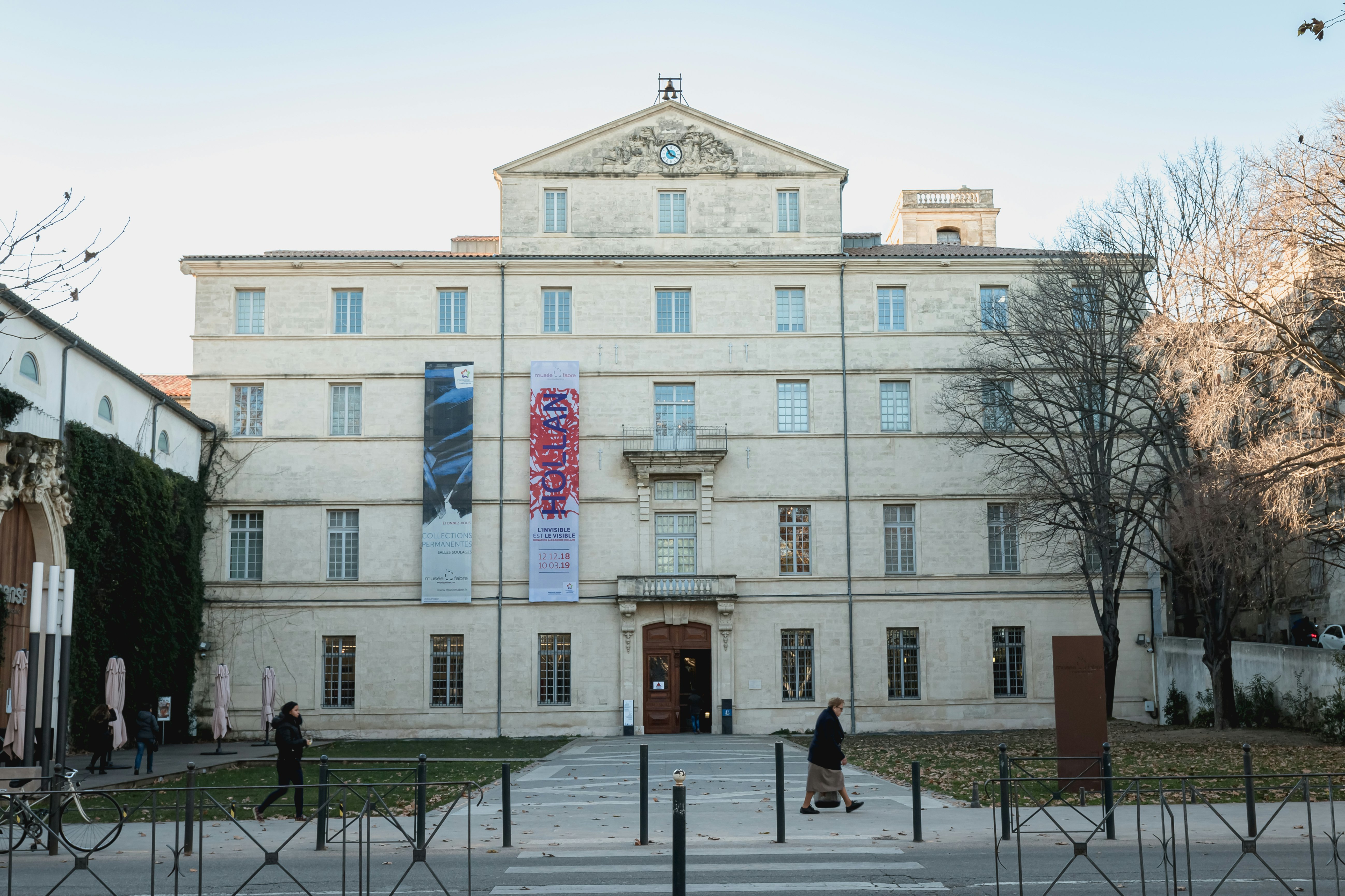 Montpellier, France - January 2, 2019: architectural detail of the Fabre museum next to the Place de la Comedie where people pass on a winter day; Shutterstock ID 1628380093; your: Sloane Tucker; gl: 65050; netsuite: Online Editorial; full: POI
1628380093