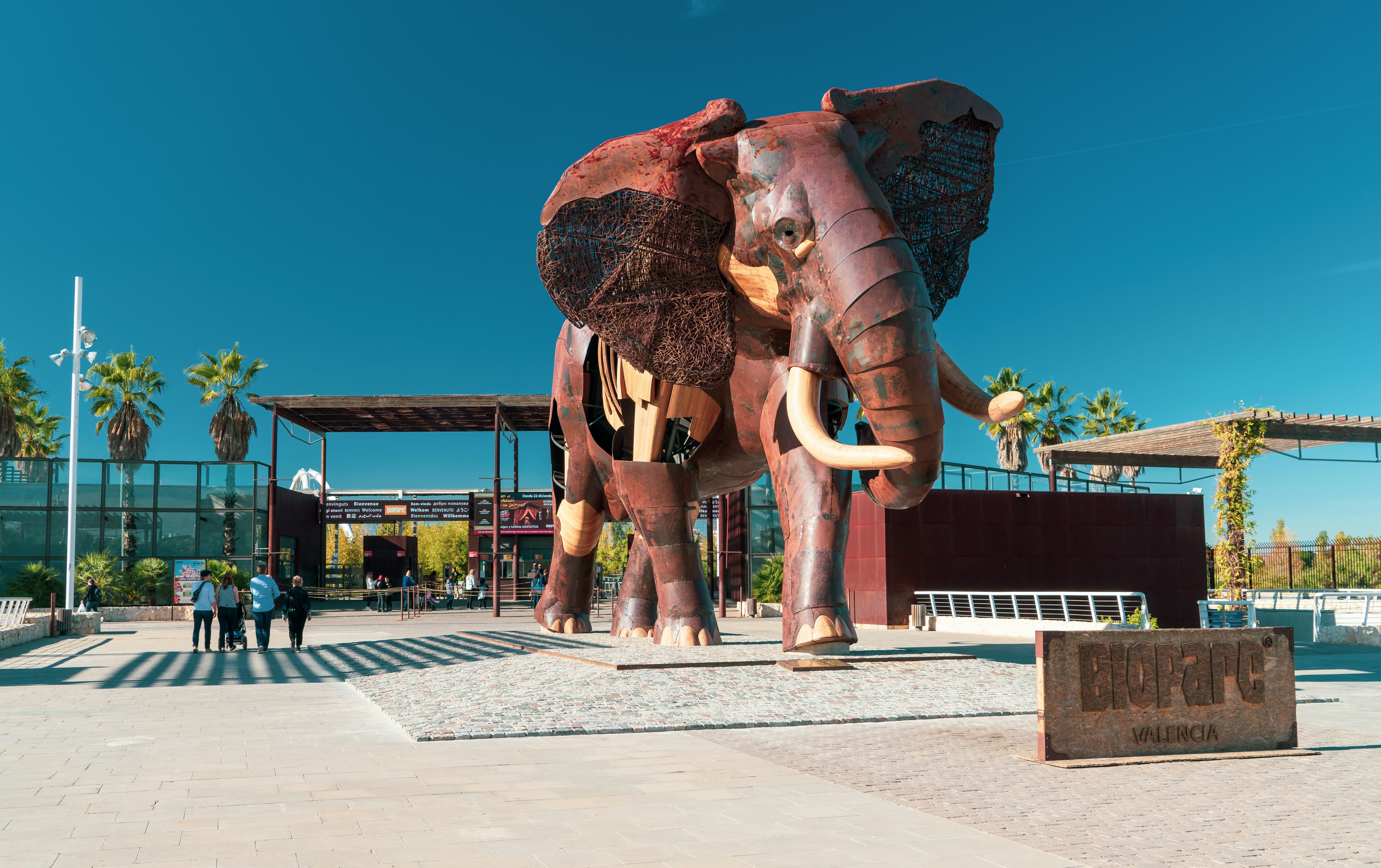 The Bioparc zoo of Valencia, Spain.