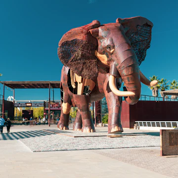 The Bioparc zoo of Valencia, Spain.