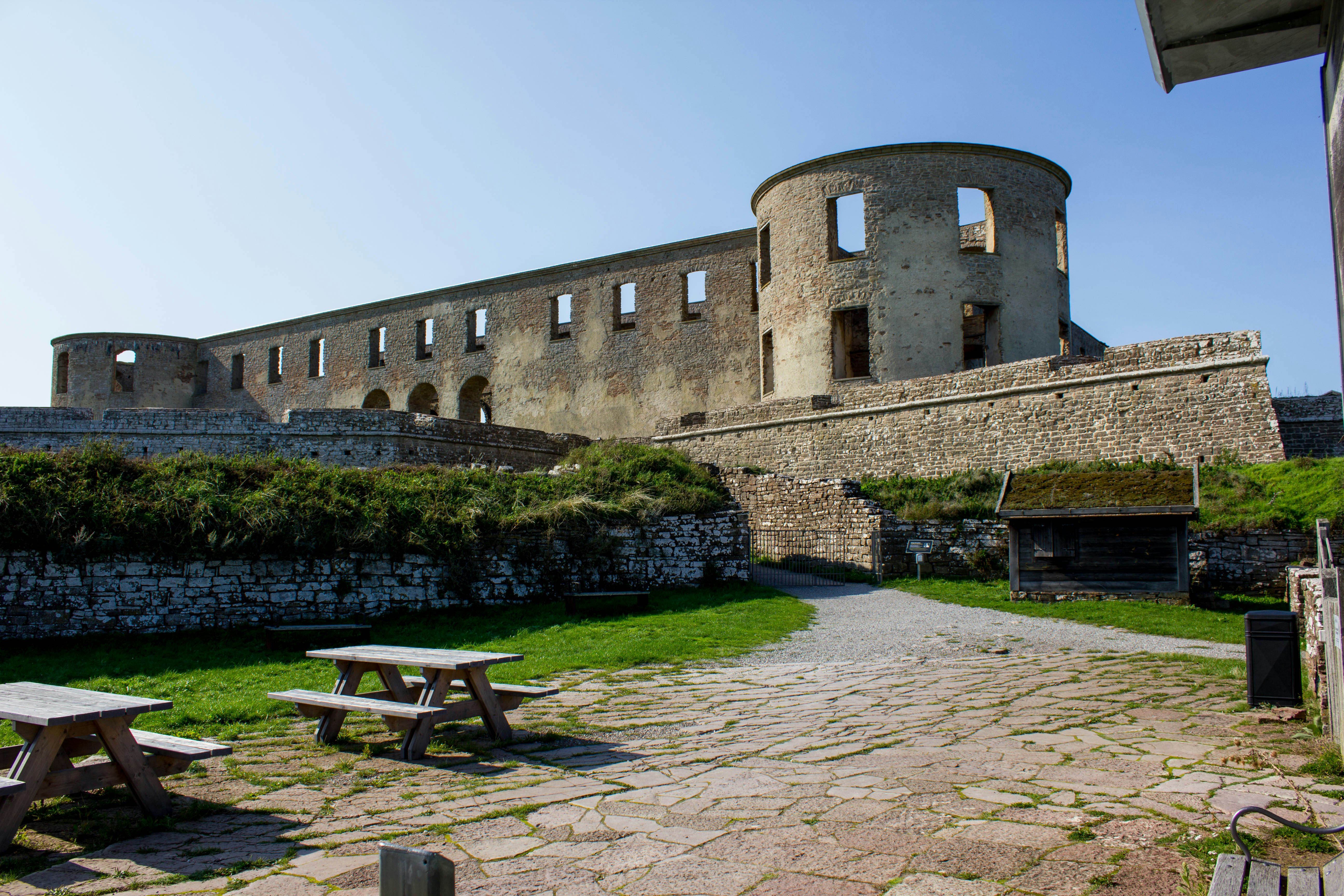 Borgholm castle.