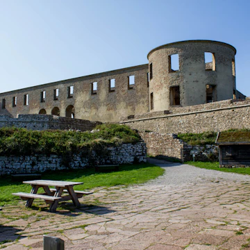 Borgholm castle.