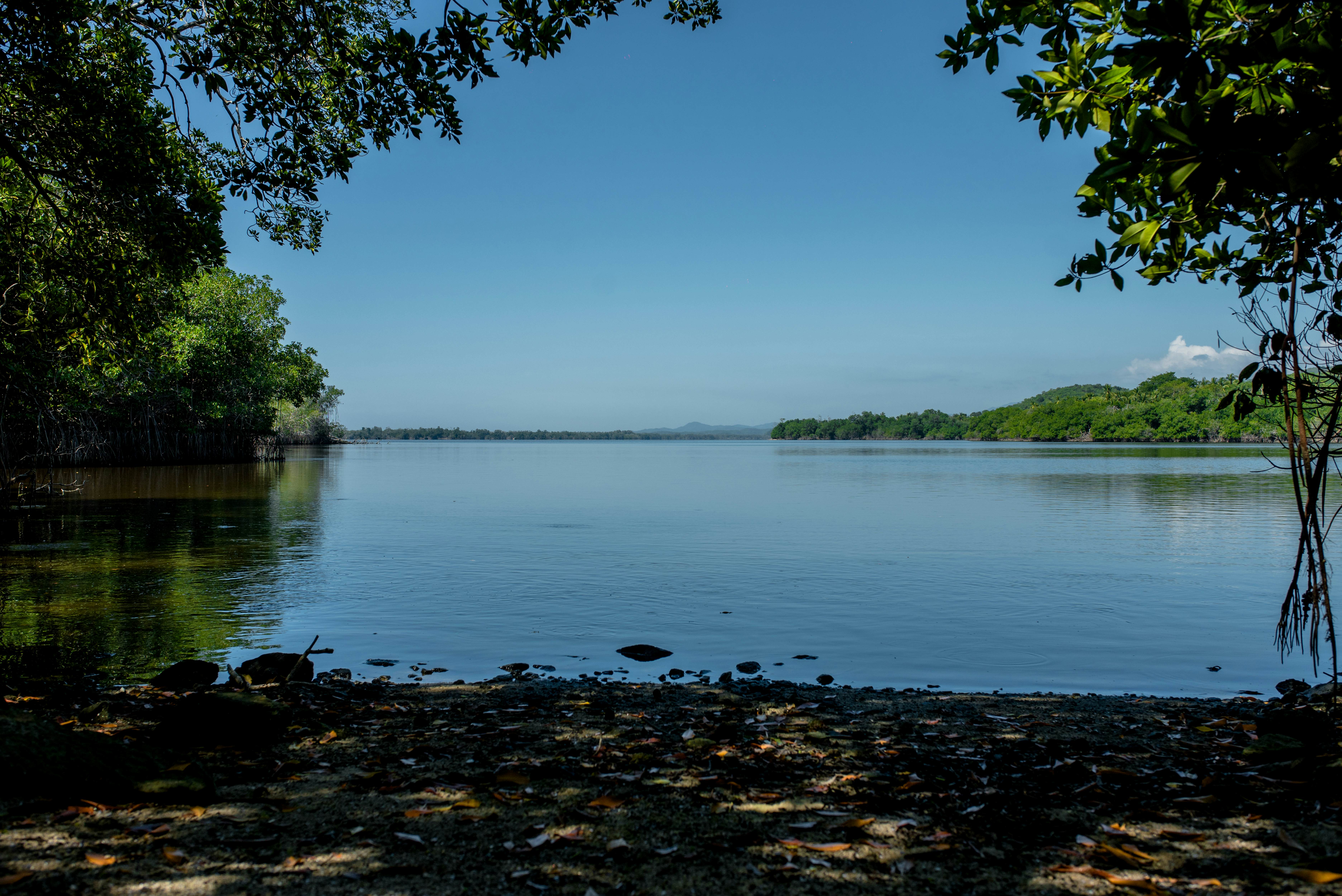 Laguna de Manialtepec in Oaxaca.