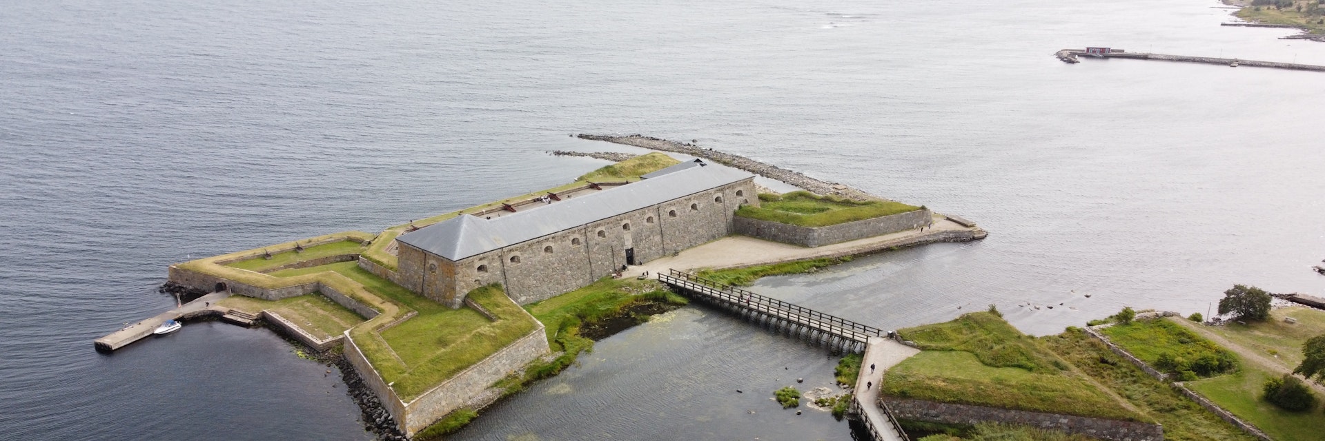 Drottningskars Fortress outside Karlskrona, Sweden.