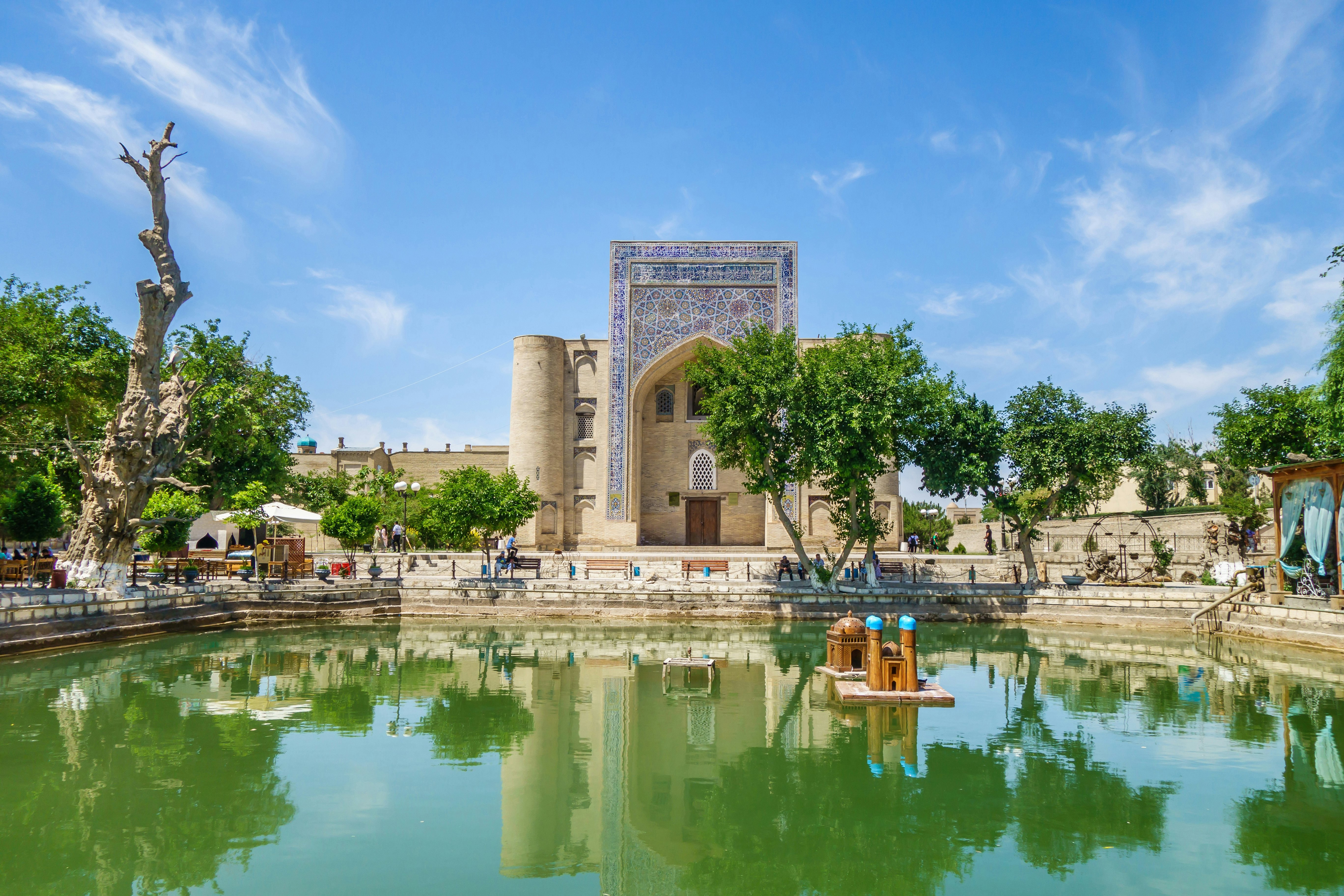 Lyab-i Hauz, Bukhara, Uzbekistan.