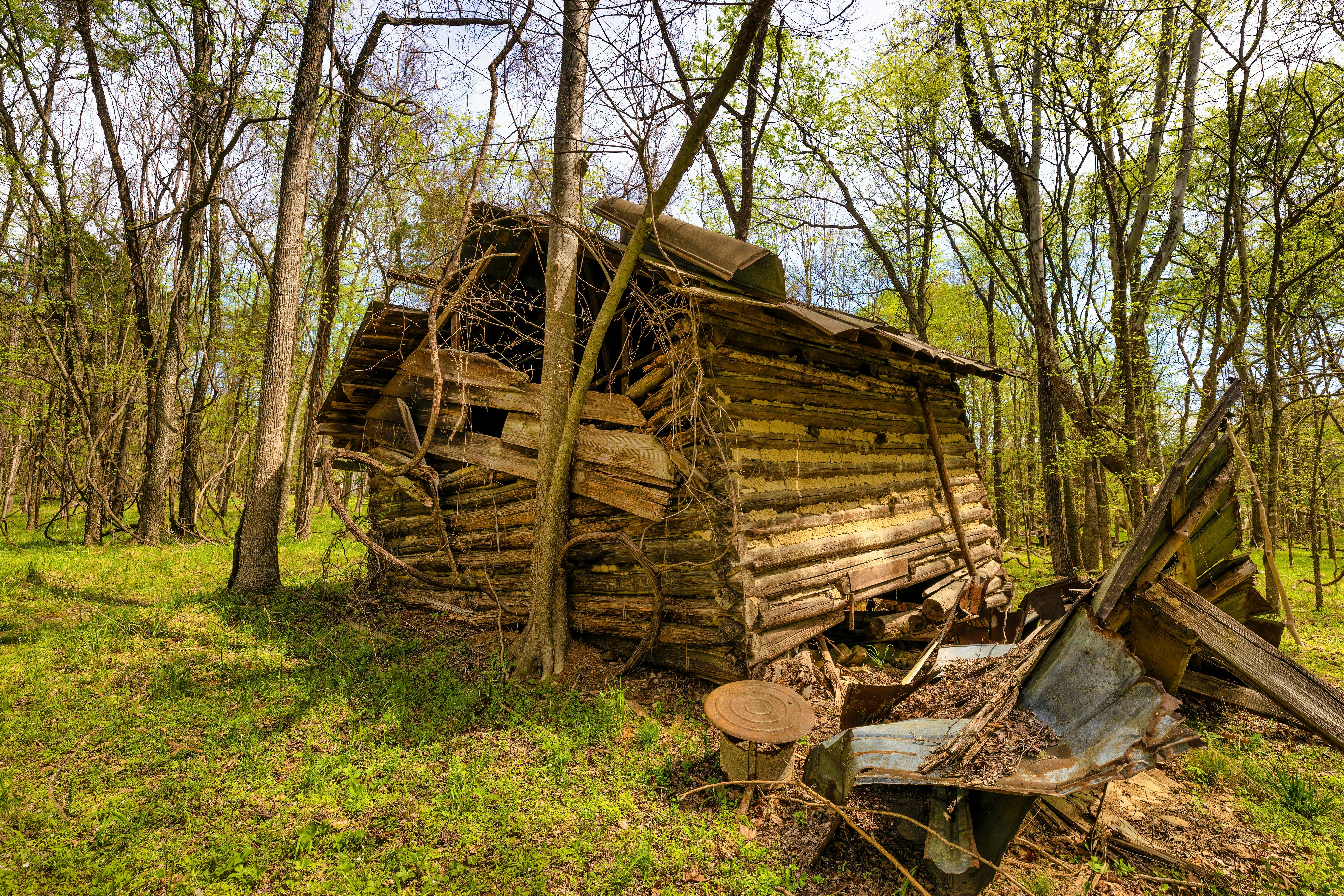 Durham, North Carolina, USA - April 13, 2022: Out buildings decaying on the historical site.; Shutterstock ID 2149893833; your: Sloane Tucker; gl: 65050; netsuite: Online Editorial; full: POI
2149893833