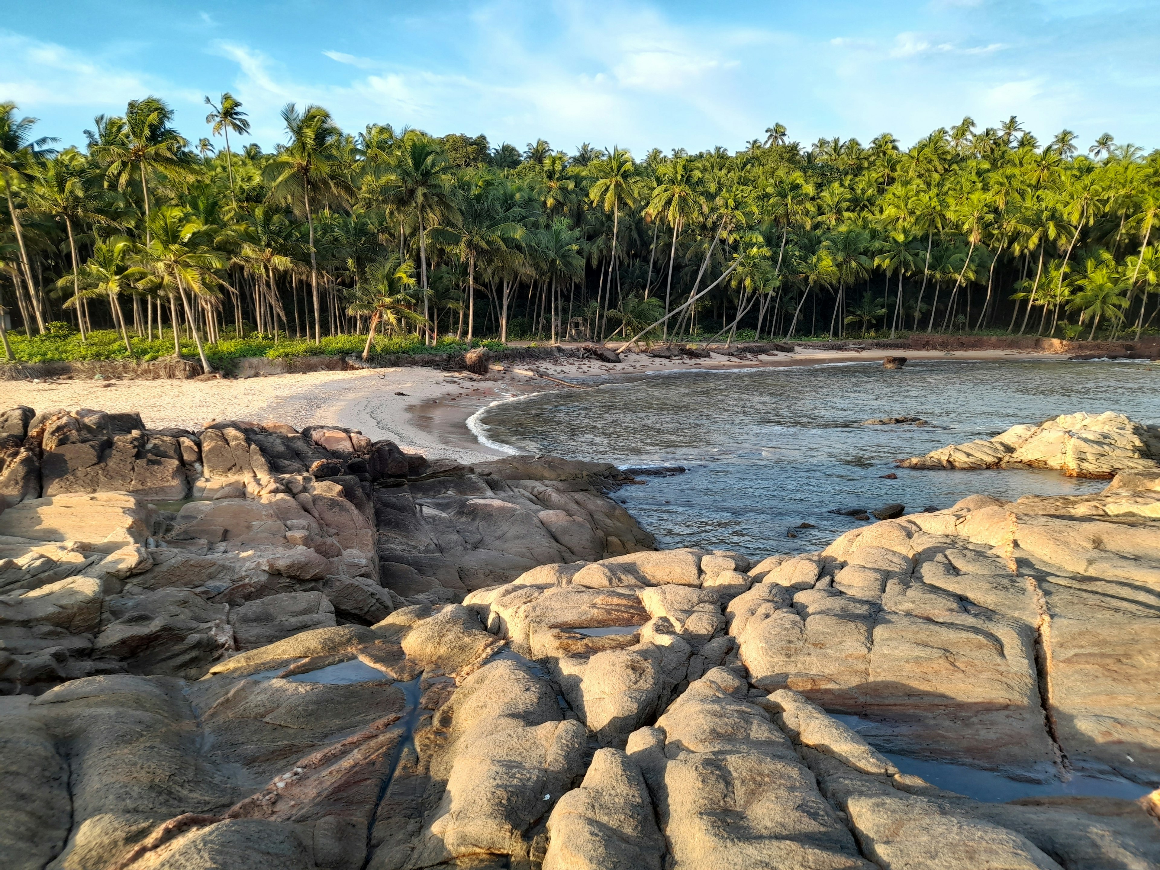 Ezhara beach in Kannur, India