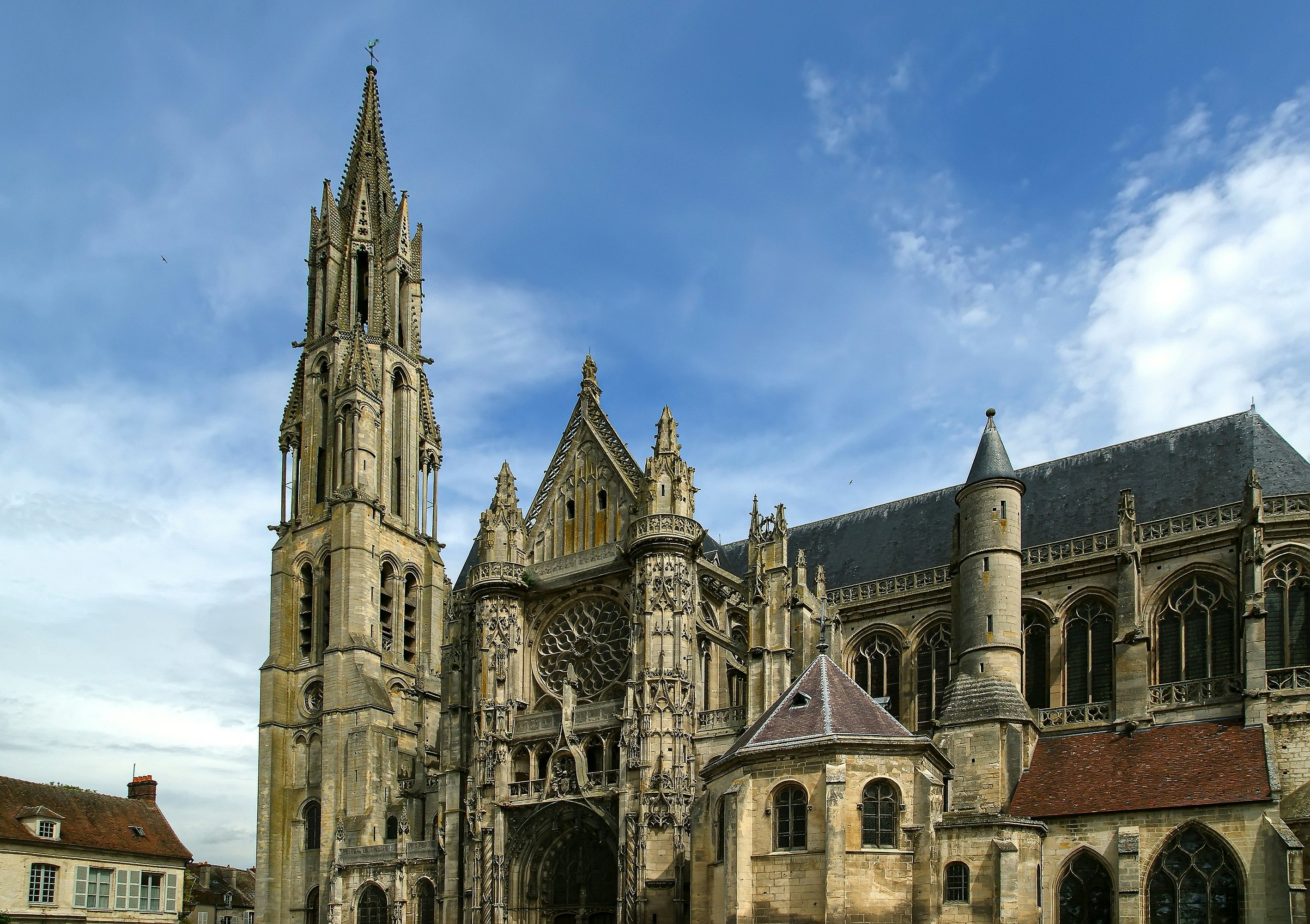 Notre Dame Cathedral of Senlis, France.