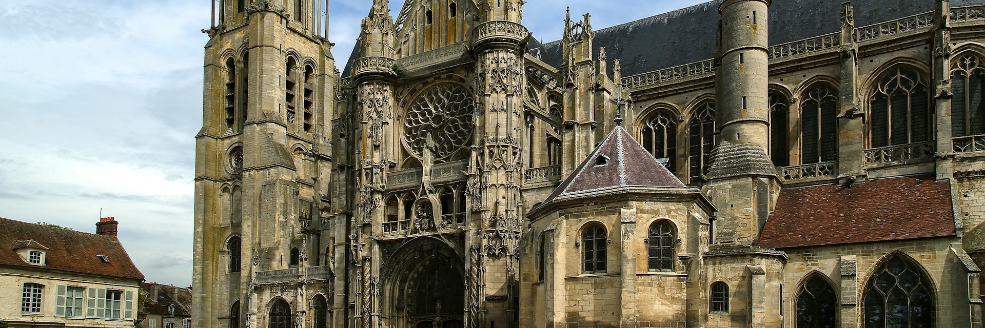 Notre Dame Cathedral of Senlis, France.