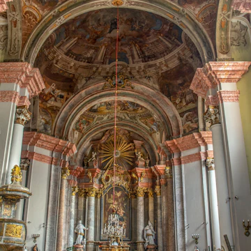 Eger, Hungary 30 AUGUST, 2022 Interior of Minorite Church also called St Anthony of Padua Church at Dobo Square, the second largest church in the city; Shutterstock ID 2310789445; your: Sloane Tucker; gl: 65050; netsuite: Online Editorial; full: POI
2310789445