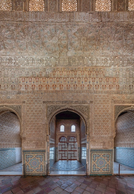 Granada, Spain - Jun 5,  2019: Hall of the Ambassadors at Nasrid Palaces of Alhambra - Granada, Andalusia, Spain; Shutterstock ID 2314805491; your: Sloane Tucker; gl: 65050; netsuite: Online Editorial; full: POI
2314805491