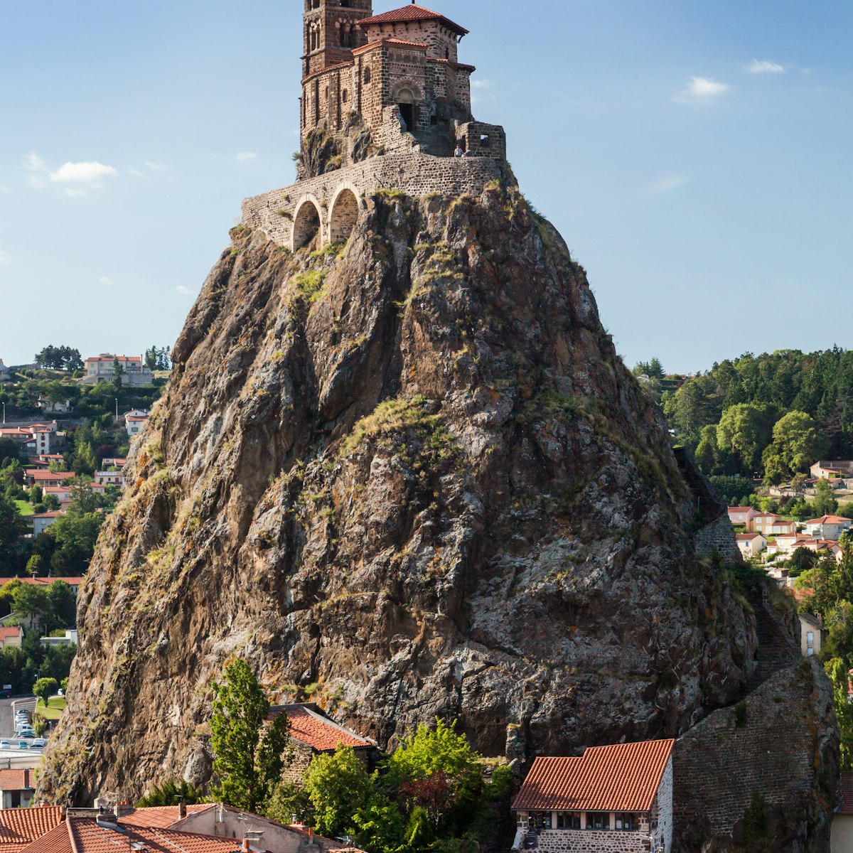 Church build on a narrow rock in Le Puy-en-Velay in south east France; Shutterstock ID 245085790; your: Sloane Tucker; gl: 65050; netsuite: Online Editorial; full: POI
245085790