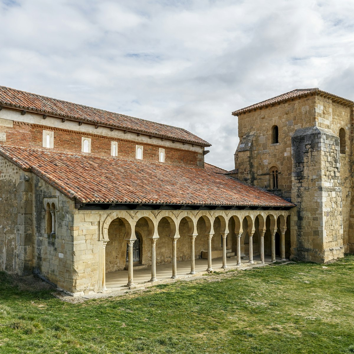 Monastery of San Miguel de Escalada in Leon, Spain.