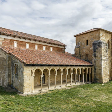 Monastery of San Miguel de Escalada in Leon, Spain.