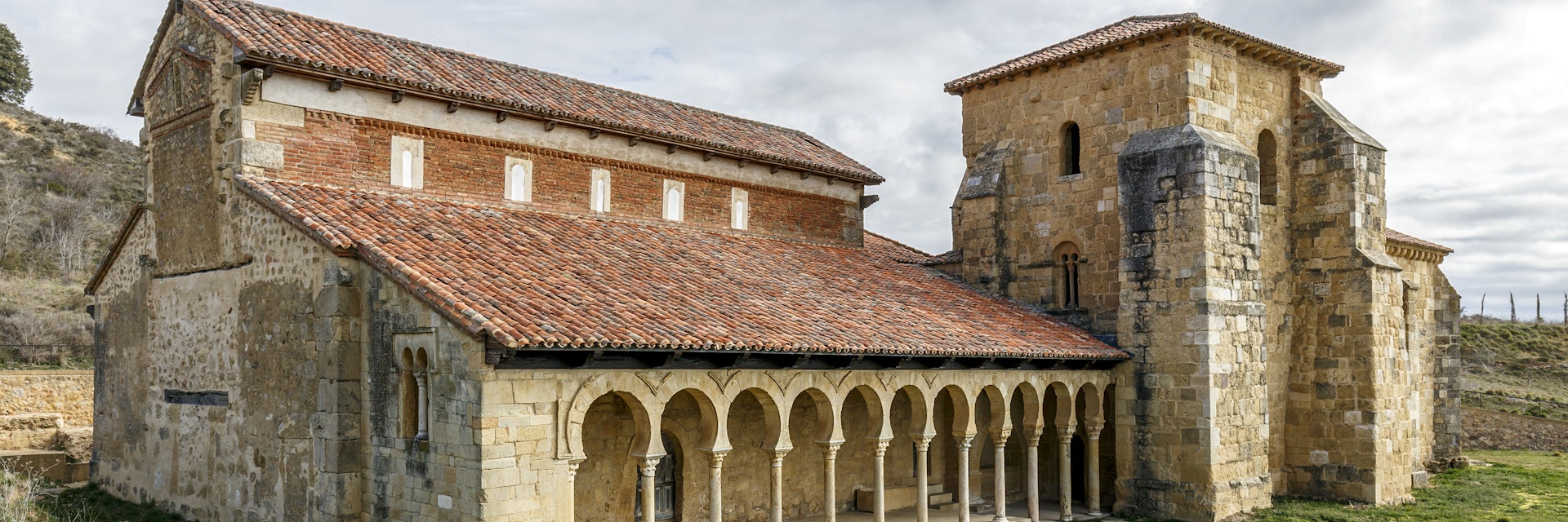 Monastery of San Miguel de Escalada in Leon, Spain.