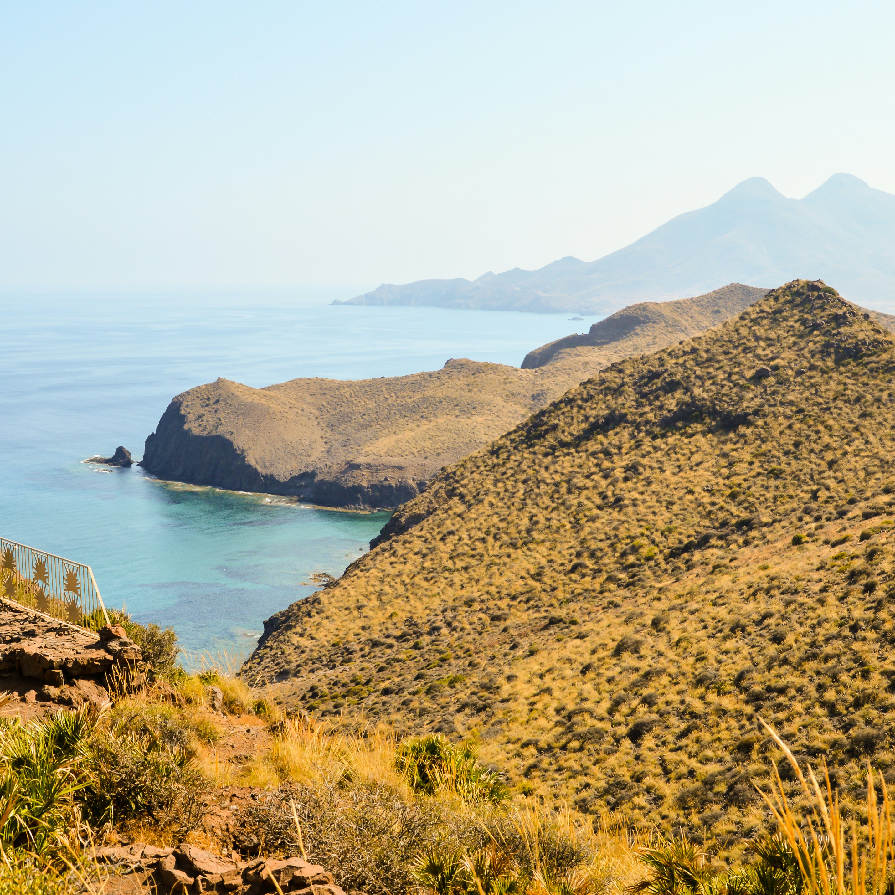 Landscape seen from La Amatista viewpoint.