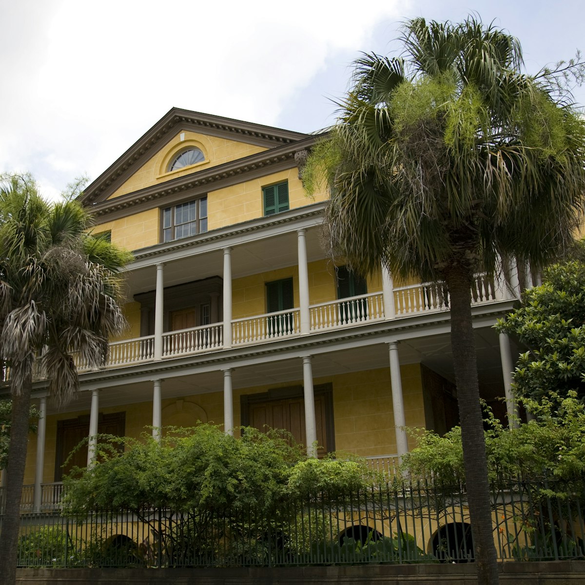 Historic Aiken-Rhett House in Charleston, South Carolina.