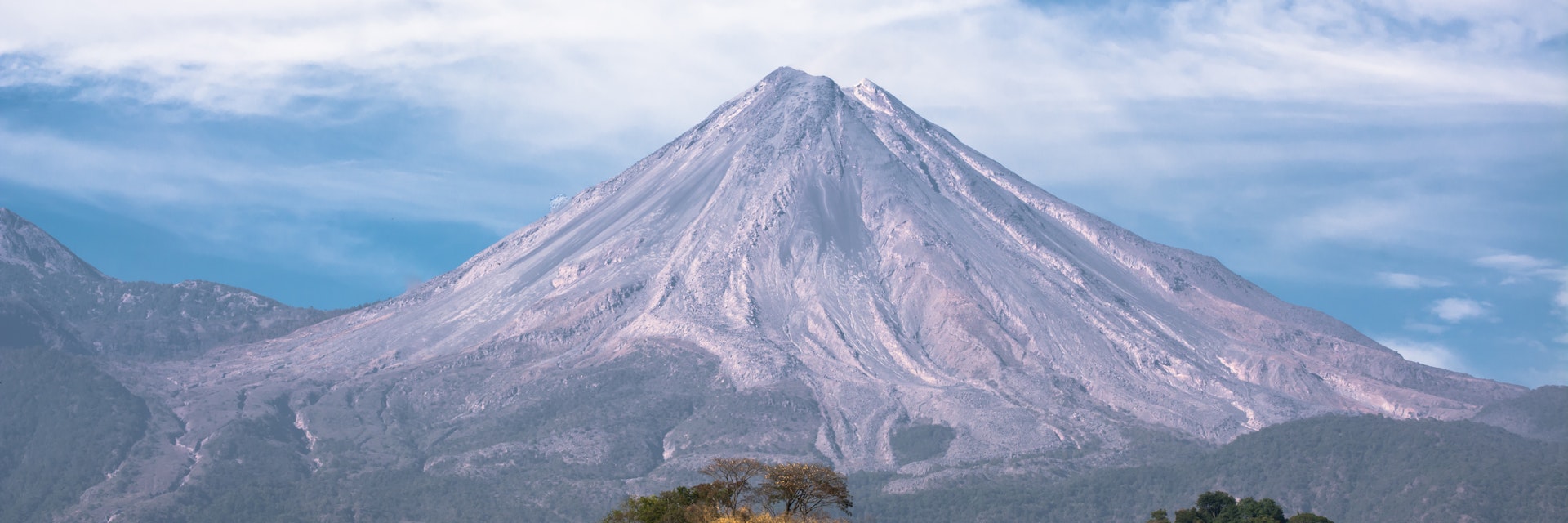 Colima volcano.