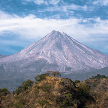 Colima volcano.