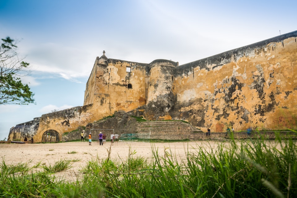 Fort Jesus in Mombasa, Kenya.