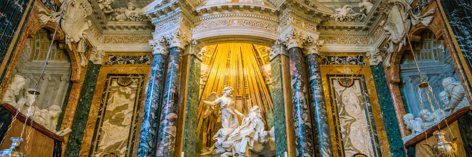 The Ecstasy of Saint Teresa in the Church of Santa Maria della Vittoria in Rome, Italy. December-12-2017; Shutterstock ID 776398957; your: Claire Naylor; gl: 65050; netsuite: Online editorial; full: Rome POIs
776398957