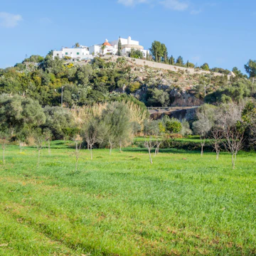 Puig de Missa hill in Santa Eularia des Riu, Ibiza, Spain.