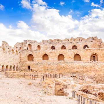 Karak Castle in Al Karak, Jordan.