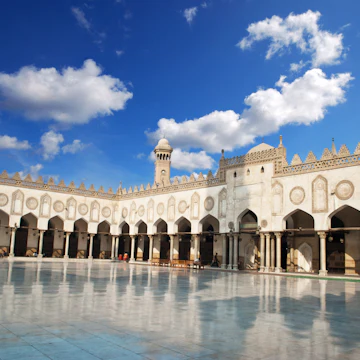 Al-Azhar mosque in Cairo.
