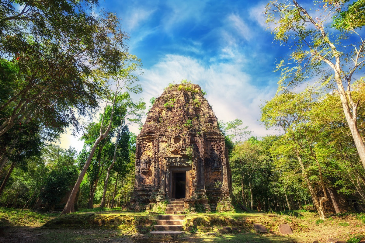 Sambor Prei Kuk temple ruins.