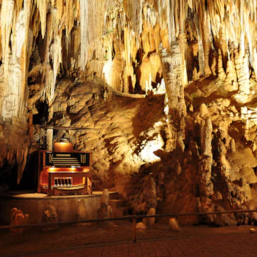 The Stalacpipe Organ in Luray Caverns.