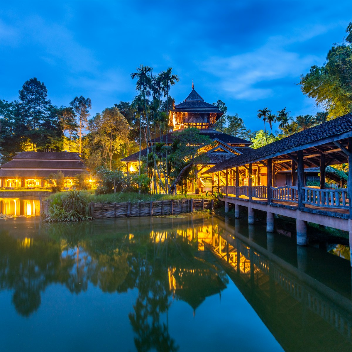 Mae Fah Luang Art and Culture Park in Chiang Rai, Thailand.