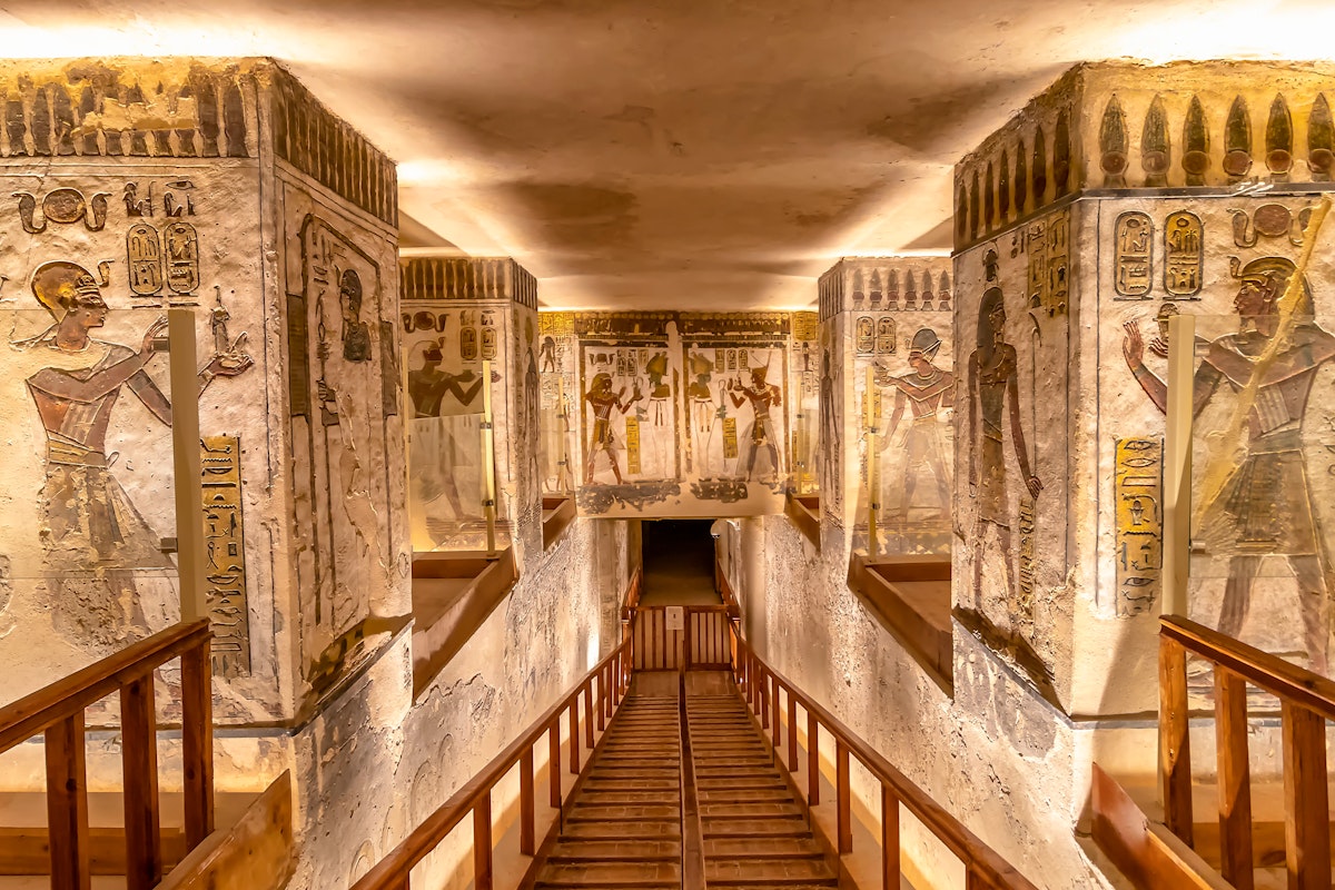 Tomb KV11, the tomb of Ancient Egyptian Pharaoh Ramesses III.