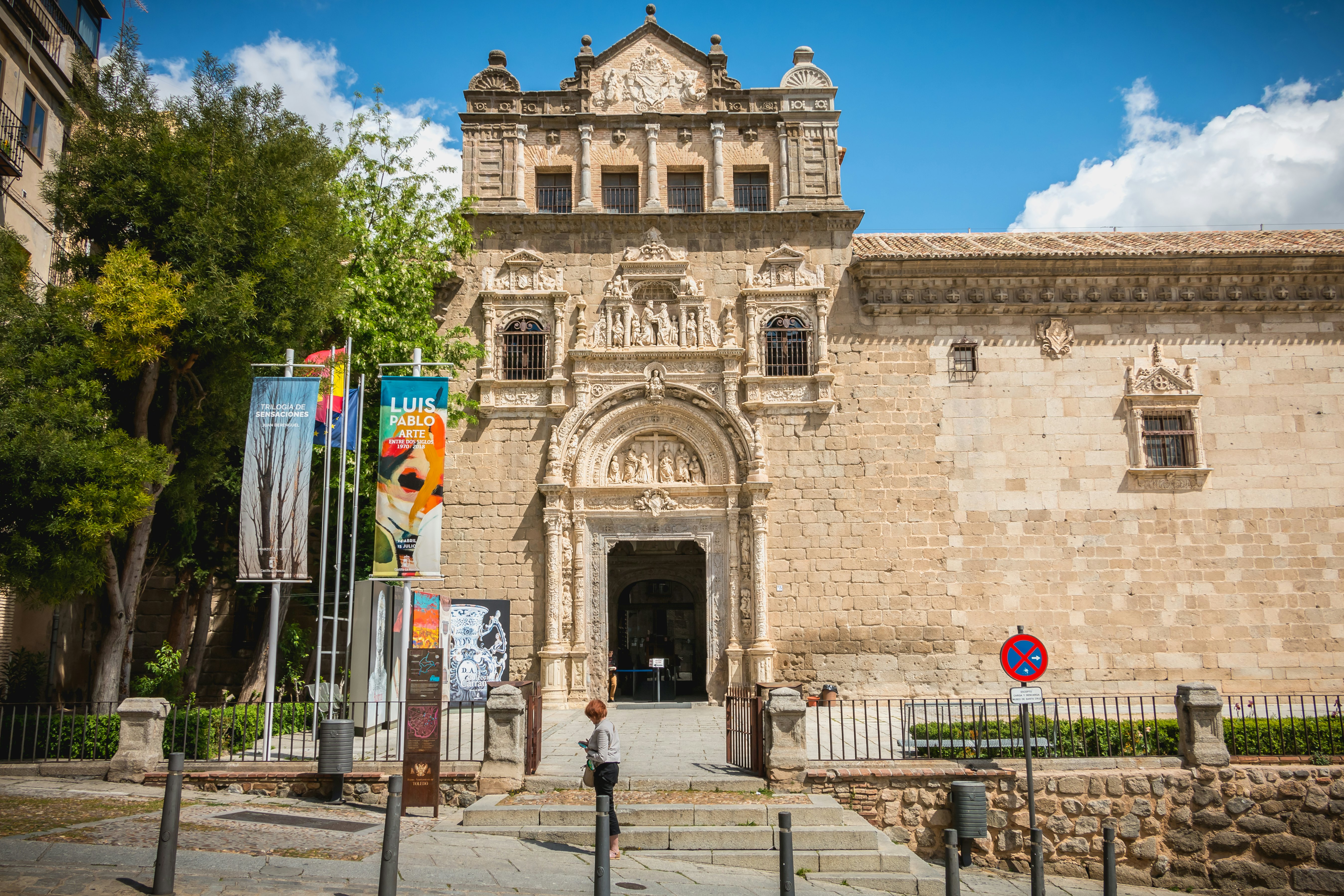 The front of the Santa Cruz Museum in Toledo.