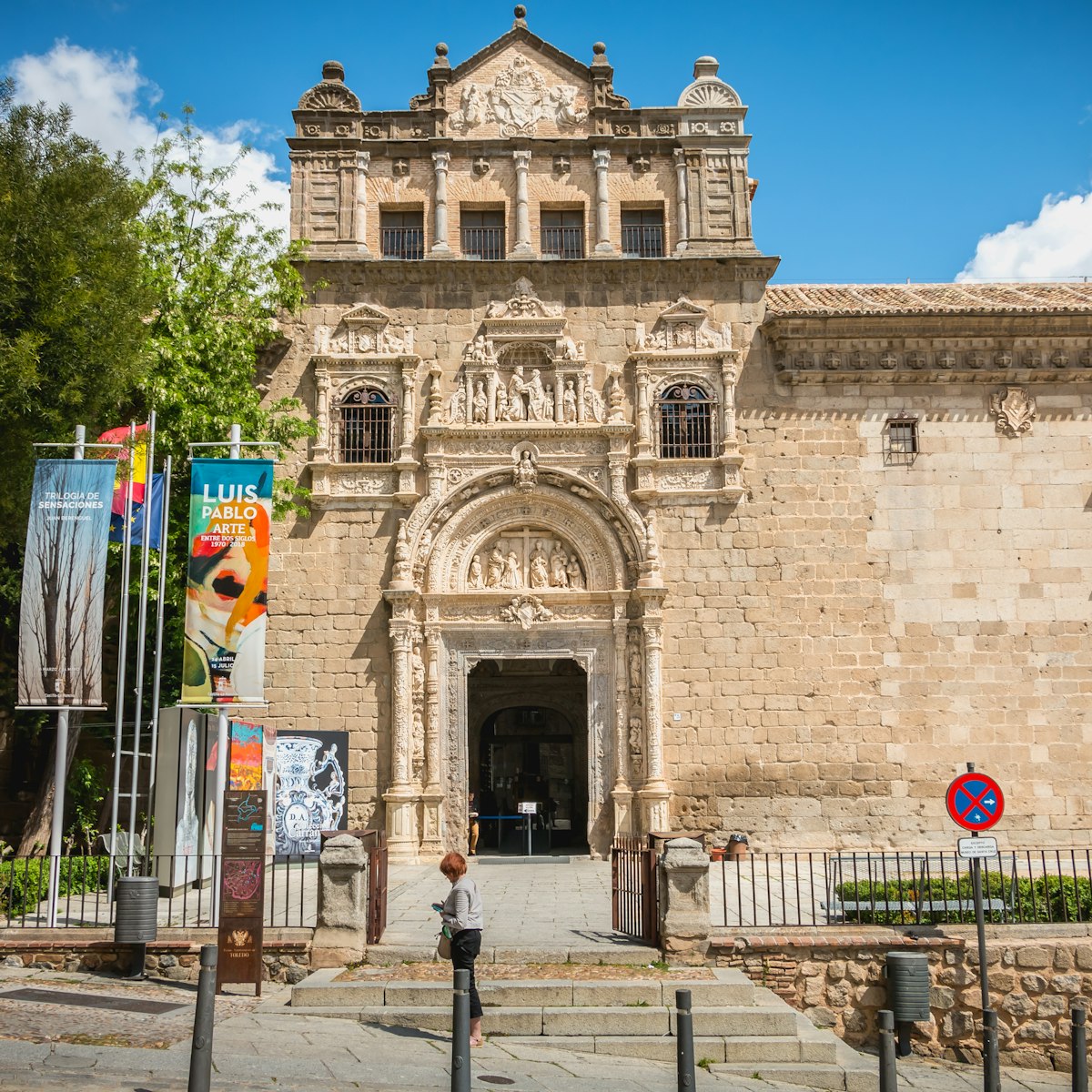 The front of the Santa Cruz Museum in Toledo.