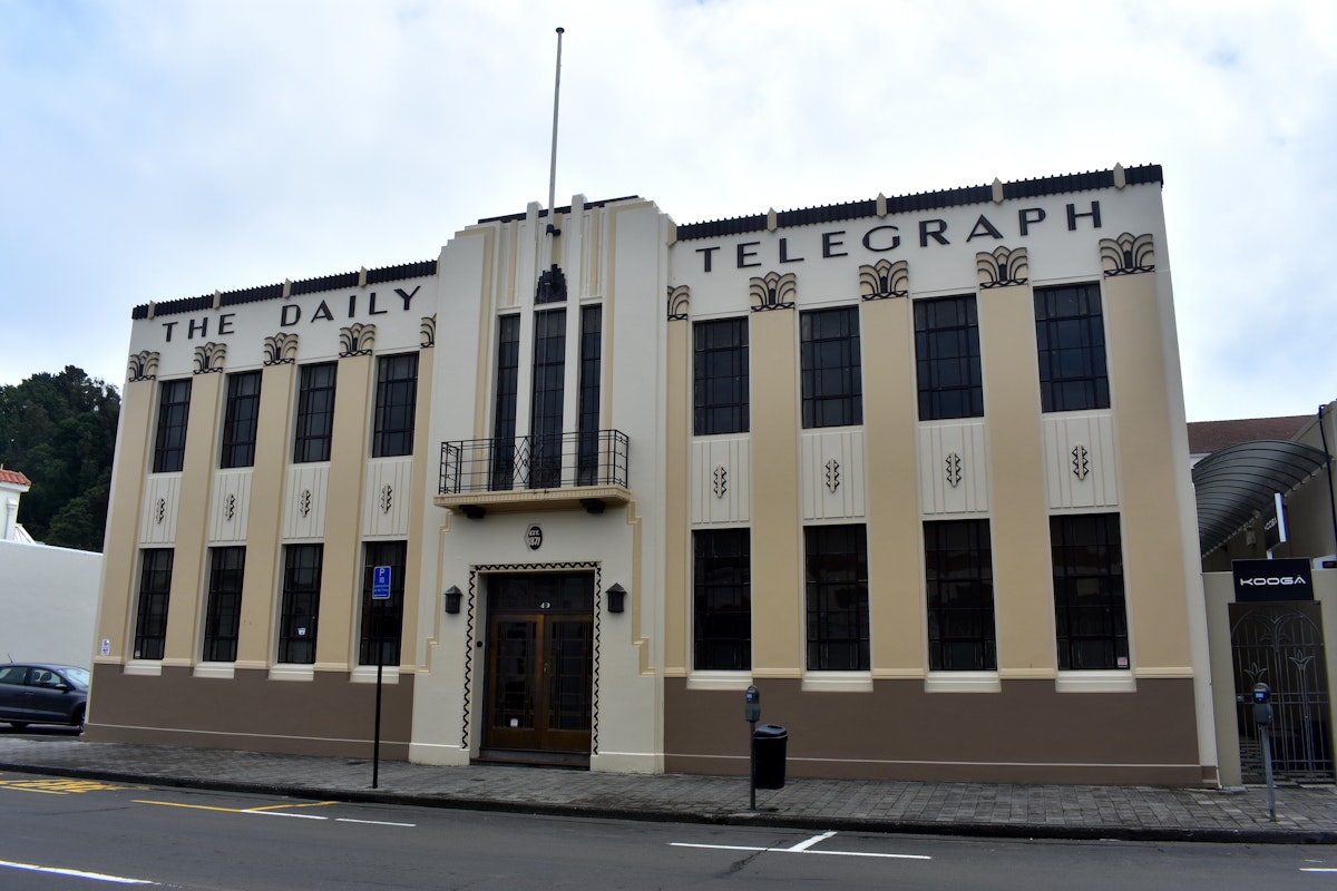 The Daily Telegraph building in Napier, New Zealand.