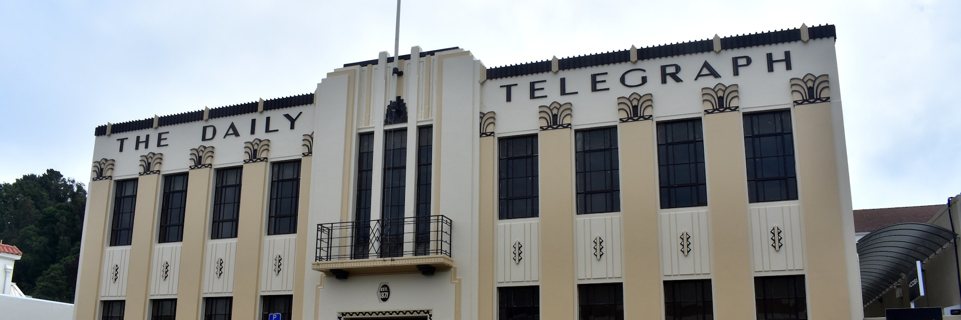 The Daily Telegraph building in Napier, New Zealand.