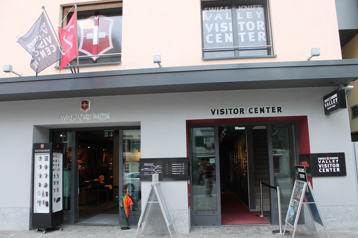 Swiss Knife Valley Visitor Center, Victorinox brand store and museum.