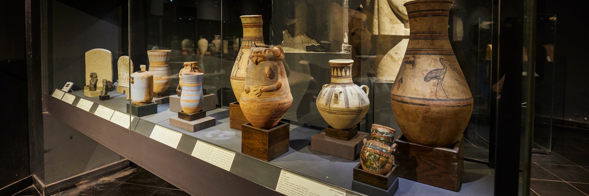 Exhibits at the Alexandria National Museum.
