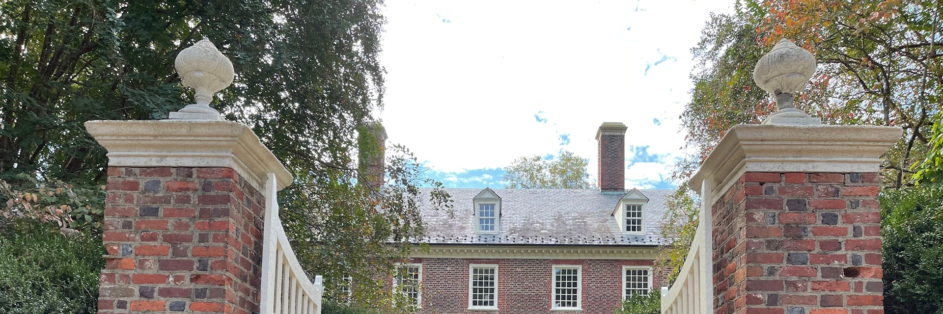 The historic Berkeley Plantation in Virginia. 