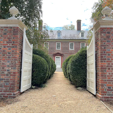 The historic Berkeley Plantation in Virginia.