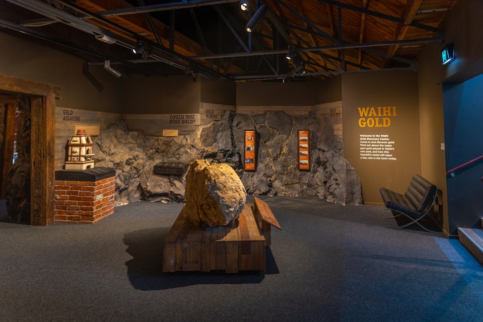 Gold Discovery Centre at Waihi, New Zealand.